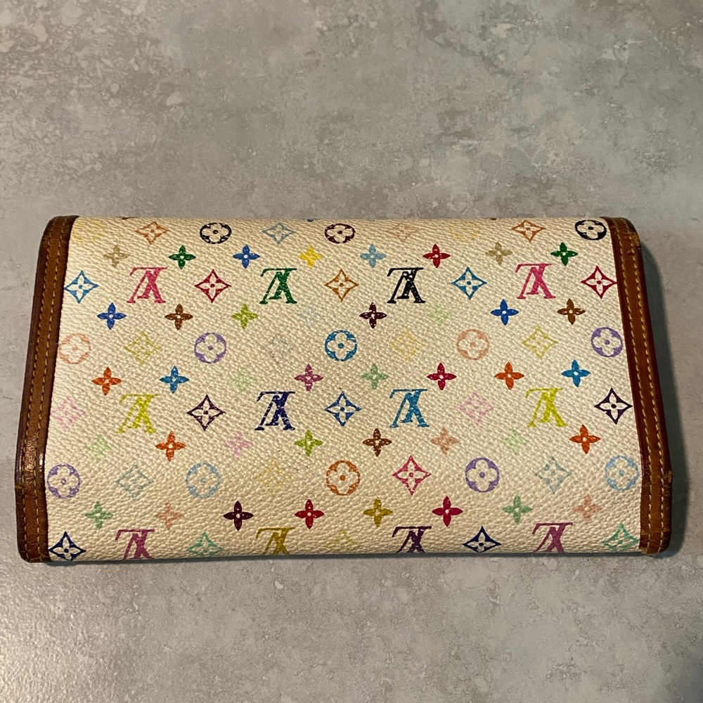 Trésor Porte Monogram Multicolor Wallet - Picture 2 of 8